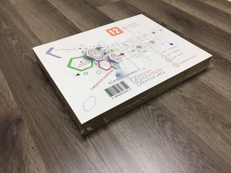 STUDIO 12 Heavy Weight Chipboard Sheets. Brand. (8.5" x 11") .050” Thickness. (25 Sheets) - Image 2